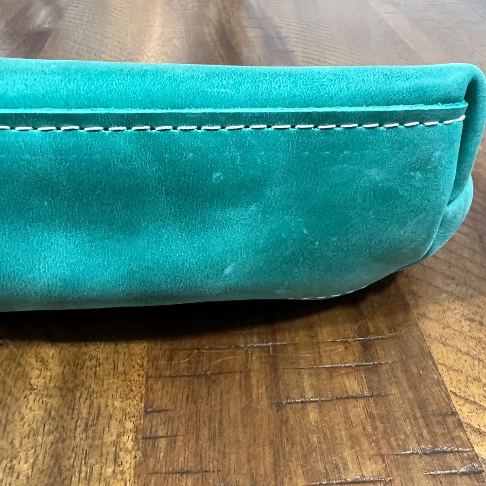VGUC Portland Leather Goods Reef Classic Large Leather Makeup Bag - Picture 3 of 6